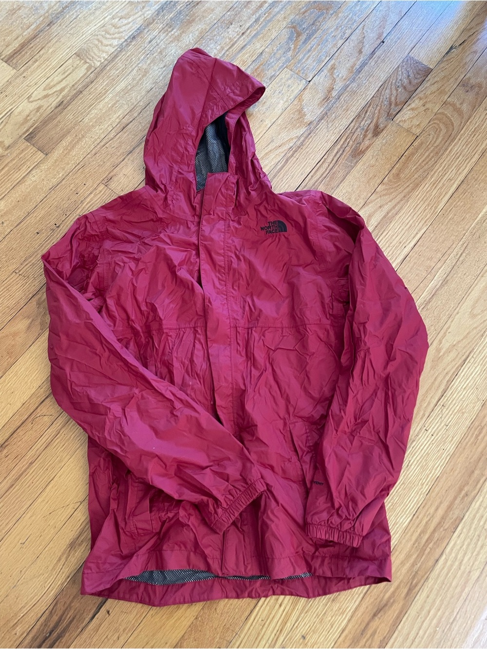 The North Face Kids Red Hooded Raincoat